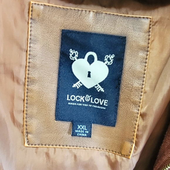 Lock & Love "Leather" Jacket - Picture 3 of 10